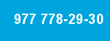 977 778-29-30